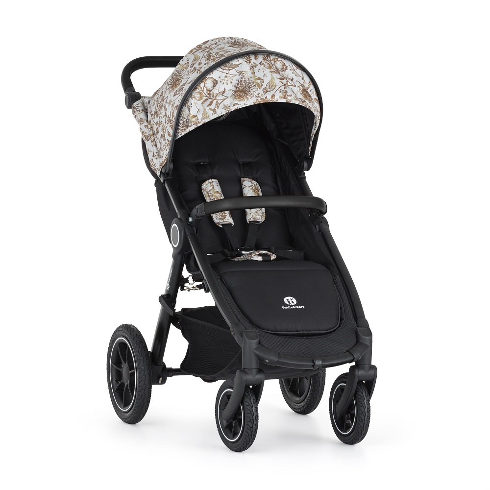PETITE&amp;amp;amp;amp;MARS Sport babakocsi Street2 Air Black Limited 100 Elegant Birds Complete