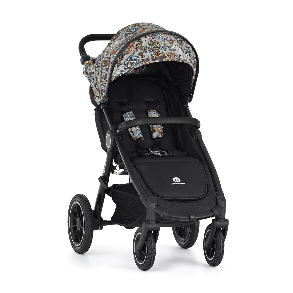 PETITE&amp;amp;amp;amp;amp;amp;amp;amp;amp;amp;amp;amp;MARS Sport babakocsi Street2 Air Black Limited 100 Wonderland Complete