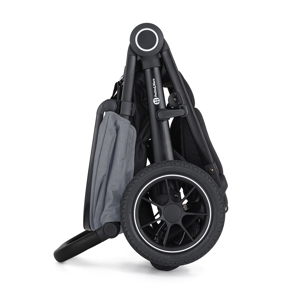 PETITE&amp;amp;amp;amp;amp;amp;amp;amp;MARS Sport babakocsi Street2 Air Black Ultimate Grey