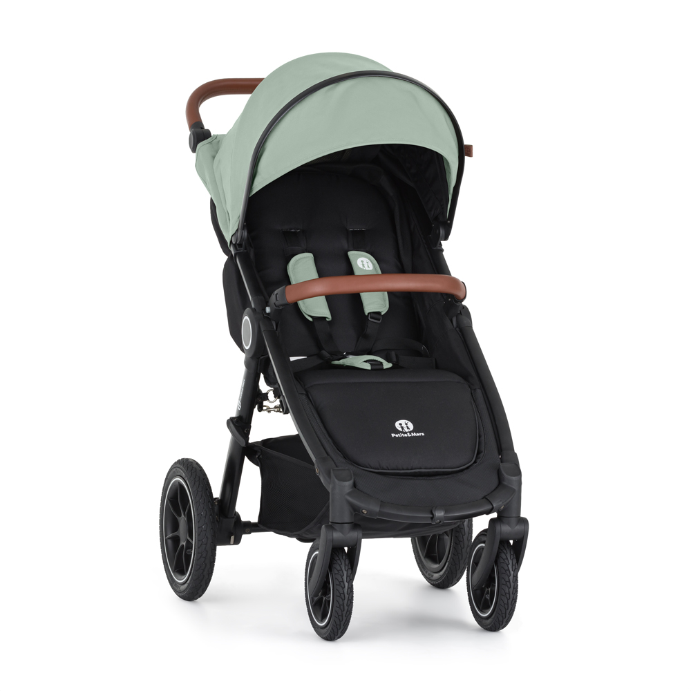 PETITE&amp;amp;MARS Sport babakocsi Street2 Air Oak Iron Green