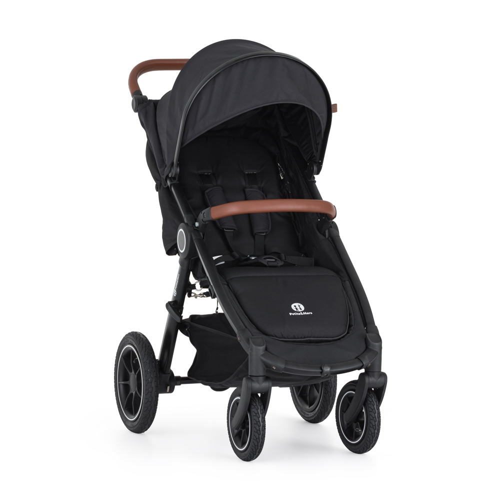 PETITE&amp;amp;amp;amp;amp;amp;amp;amp;amp;MARS Sport babakocsi Street2 Air Oak Perfect Black