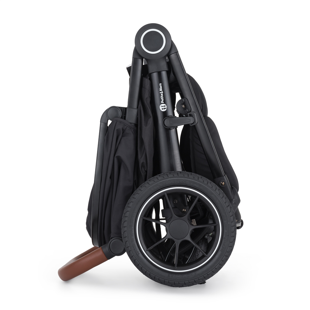 PETITE&amp;MARS Sport babakocsi Street2 Air Oak Perfect Black