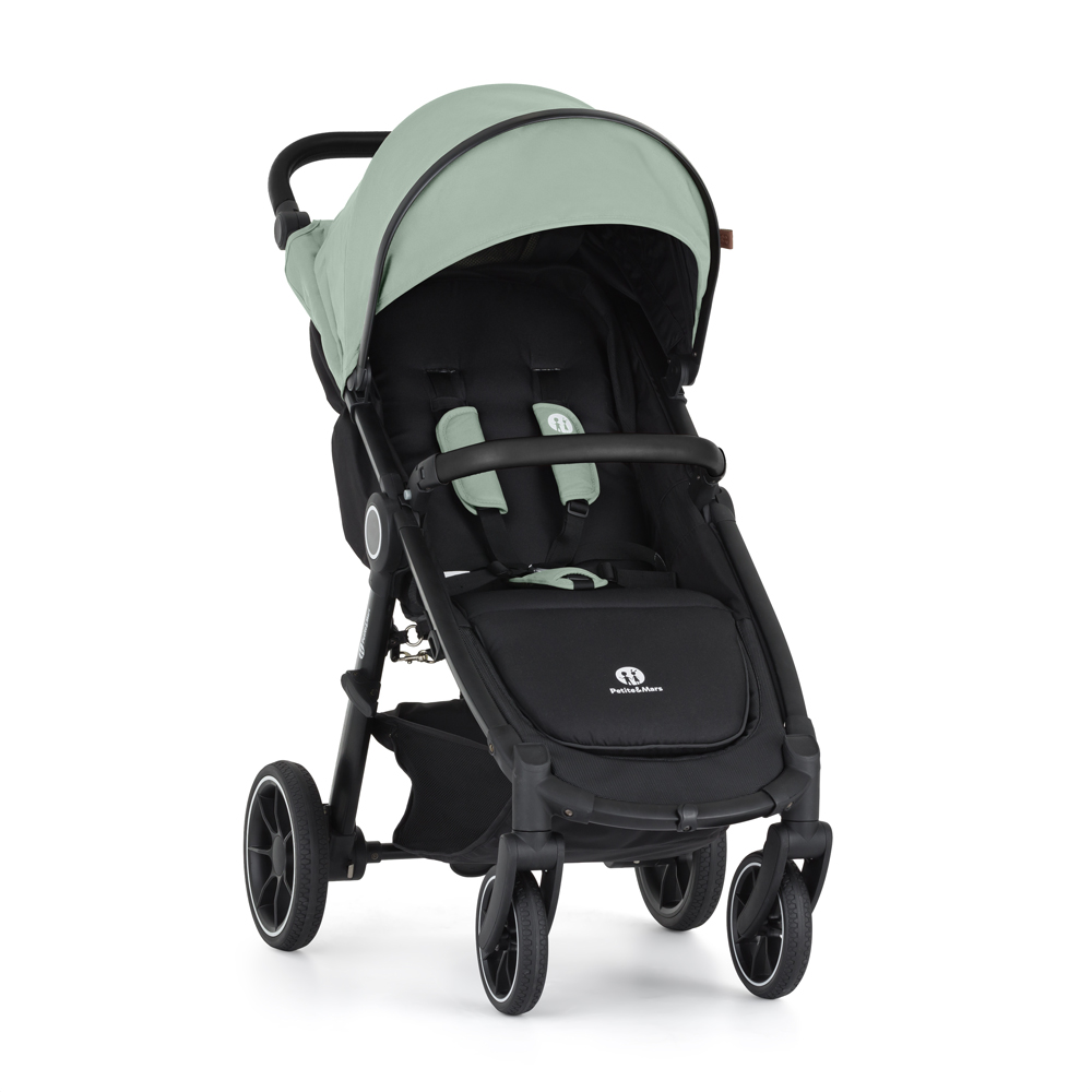 PETITE&amp;amp;MARS Sport babakocsi Street2 RWS Black Iron Green