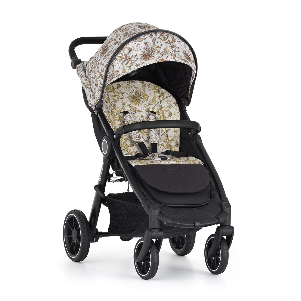 PETITE&MARS Sport babakocsi Street2 RWS Black Limited 100 Elegant Birds Complete