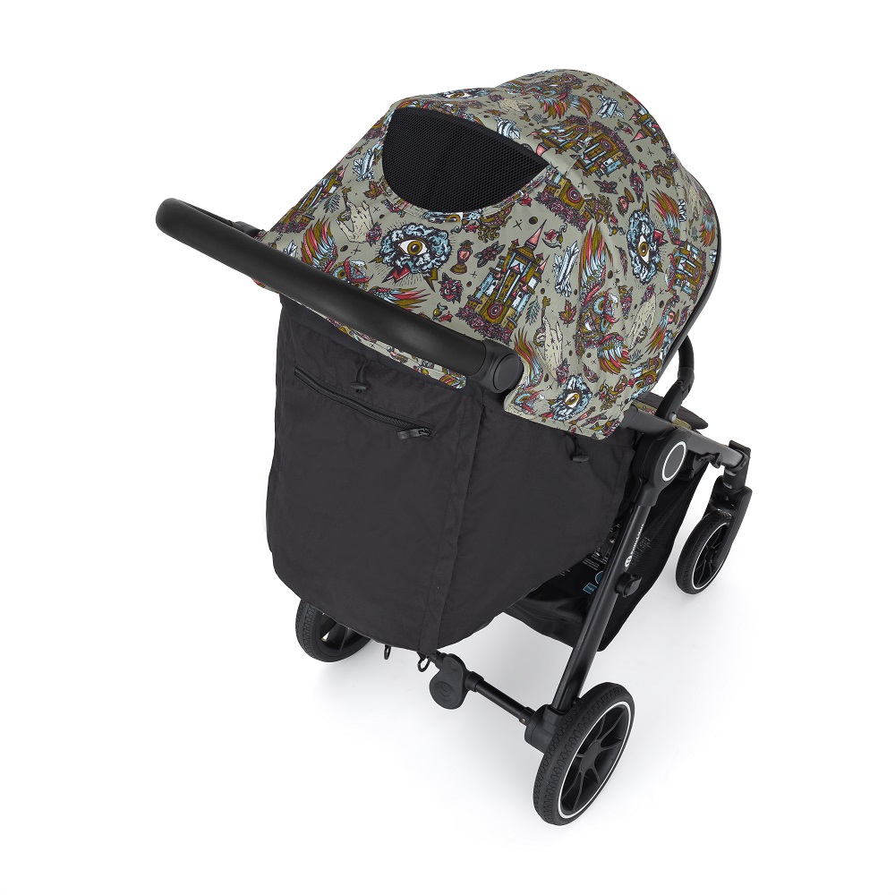 PETITE&amp;MARS Sport babakocsi Street2 RWS Black Limited 100 Wonderland Complete