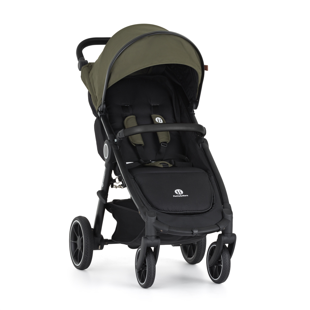 PETITE&amp;amp;amp;MARS Sport babakocsi Street2 RWS Black Mature Olive