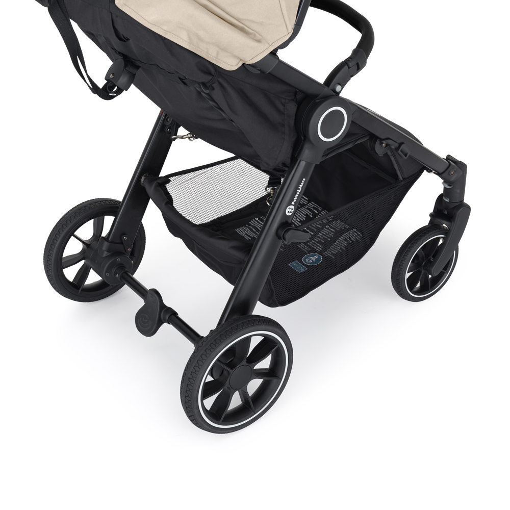 PETITE&amp;MARS Sport babakocsi Street2 RWS Black Sahara Beige