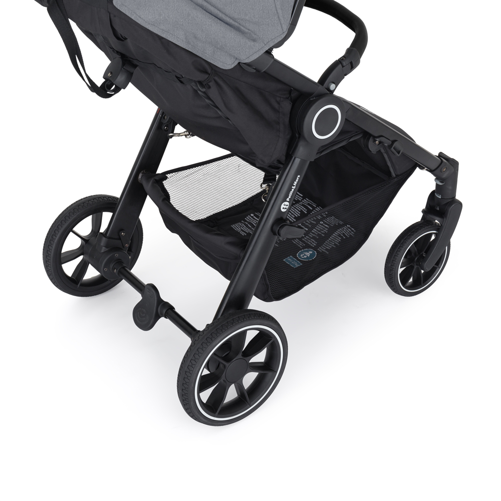 PETITE&amp;amp;amp;amp;amp;amp;amp;amp;amp;MARS Sport babakocsi Street2 RWS Black Ultimate Grey