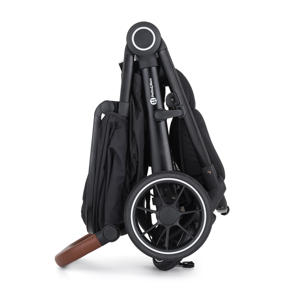 PETITE&amp;MARS Sport babakocsi Street2 RWS Oak Perfect Black