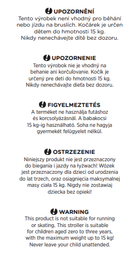 PETITE&amp;MARS lábzsák Street babakocsihoz fekete