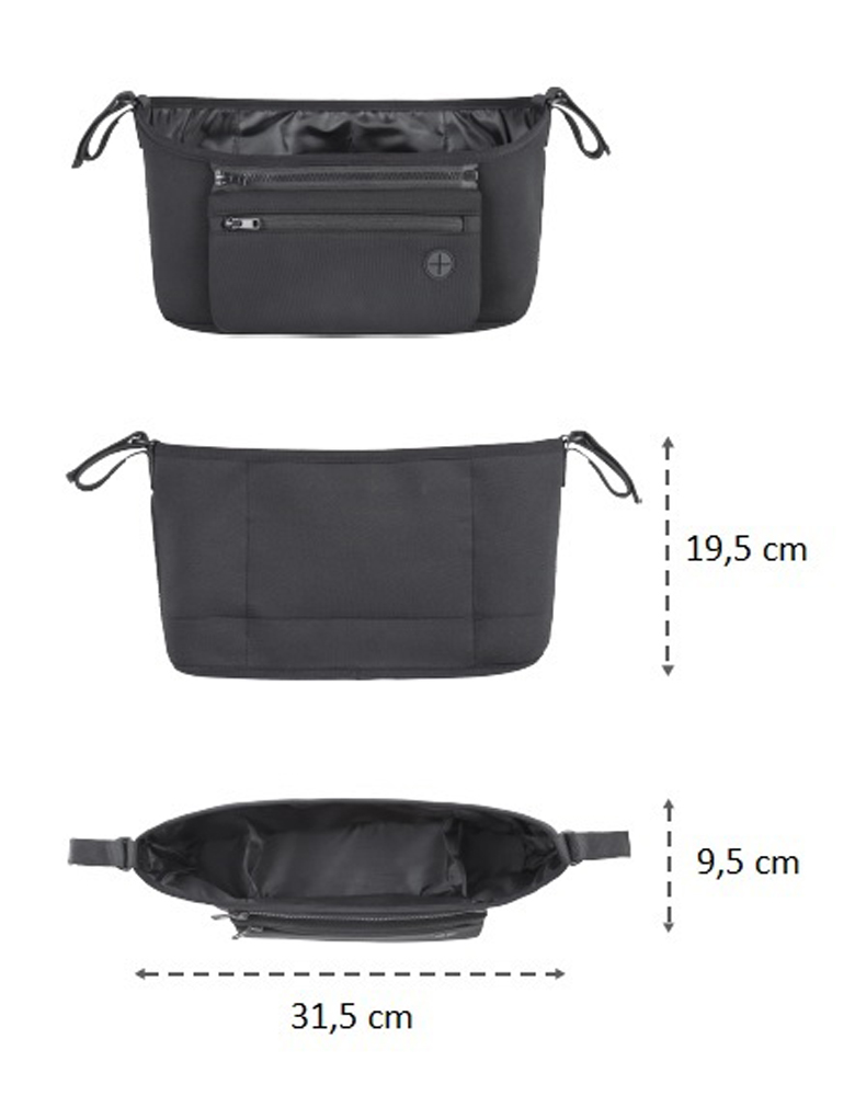 PETITE&amp;amp;MARS Rendszerező babakocsira levehető zsebbel Pocket Zip