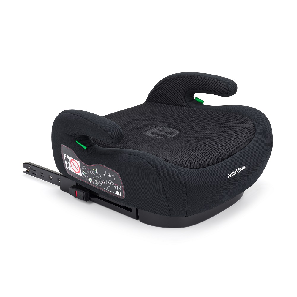 PETITE&amp;amp;amp;amp;MARS Optimus ülésmagasító  Pro i-Size Black Air 125 - 150 cm (22-36 kg)