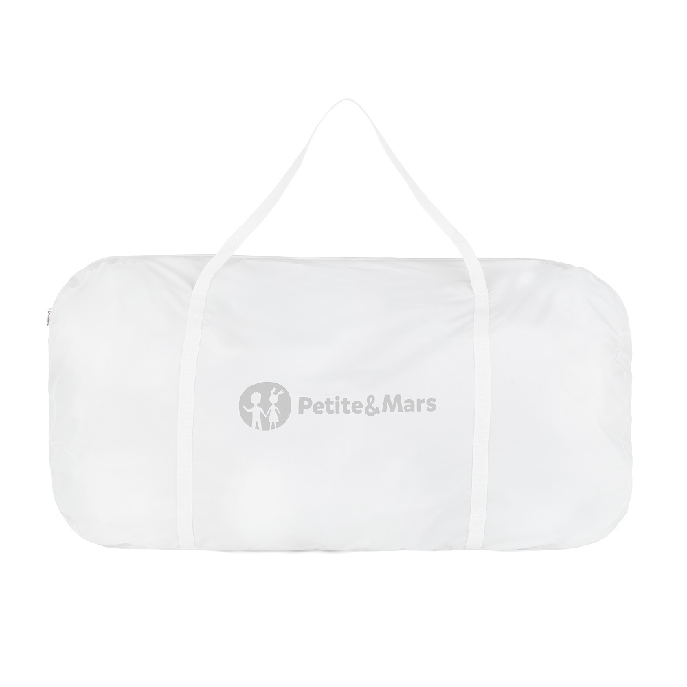 PETITE&amp;amp;amp;MARS Állítható gyerekágy ringató funkcióval Glory 2 az 1-ben Mocha Beige