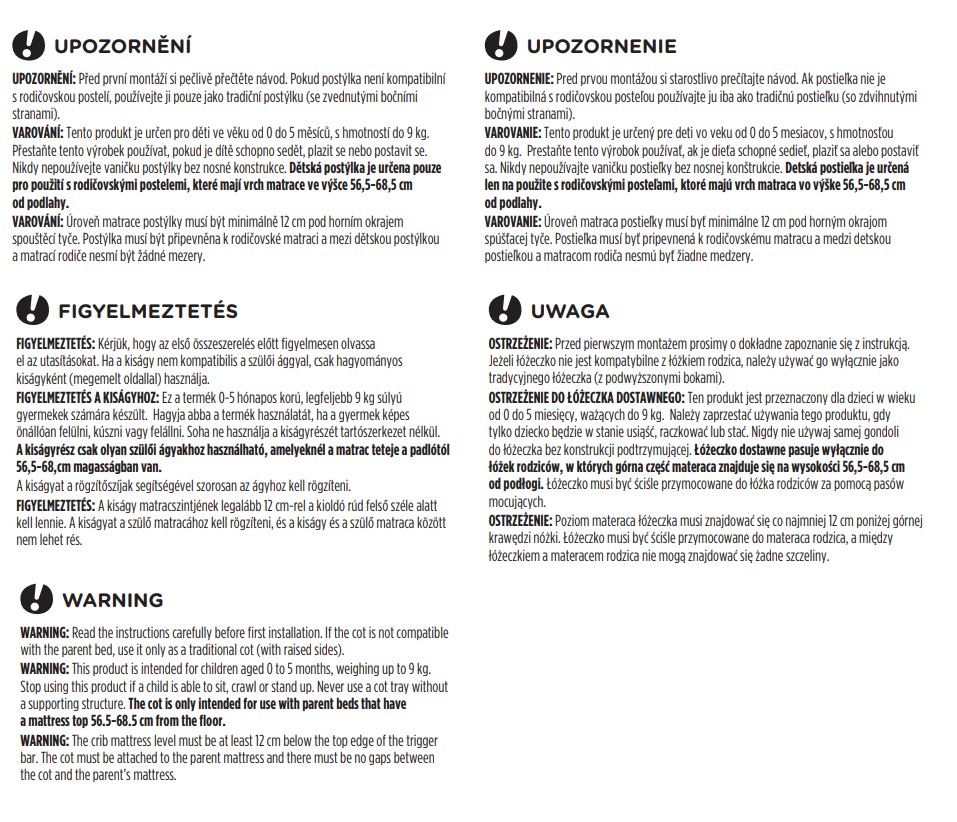 PETITE&amp;amp;amp;amp;amp;amp;amp;amp;amp;MARS Állítható gyerekágy ringató funkcióval Glory 2 az 1-ben Mocha Beige