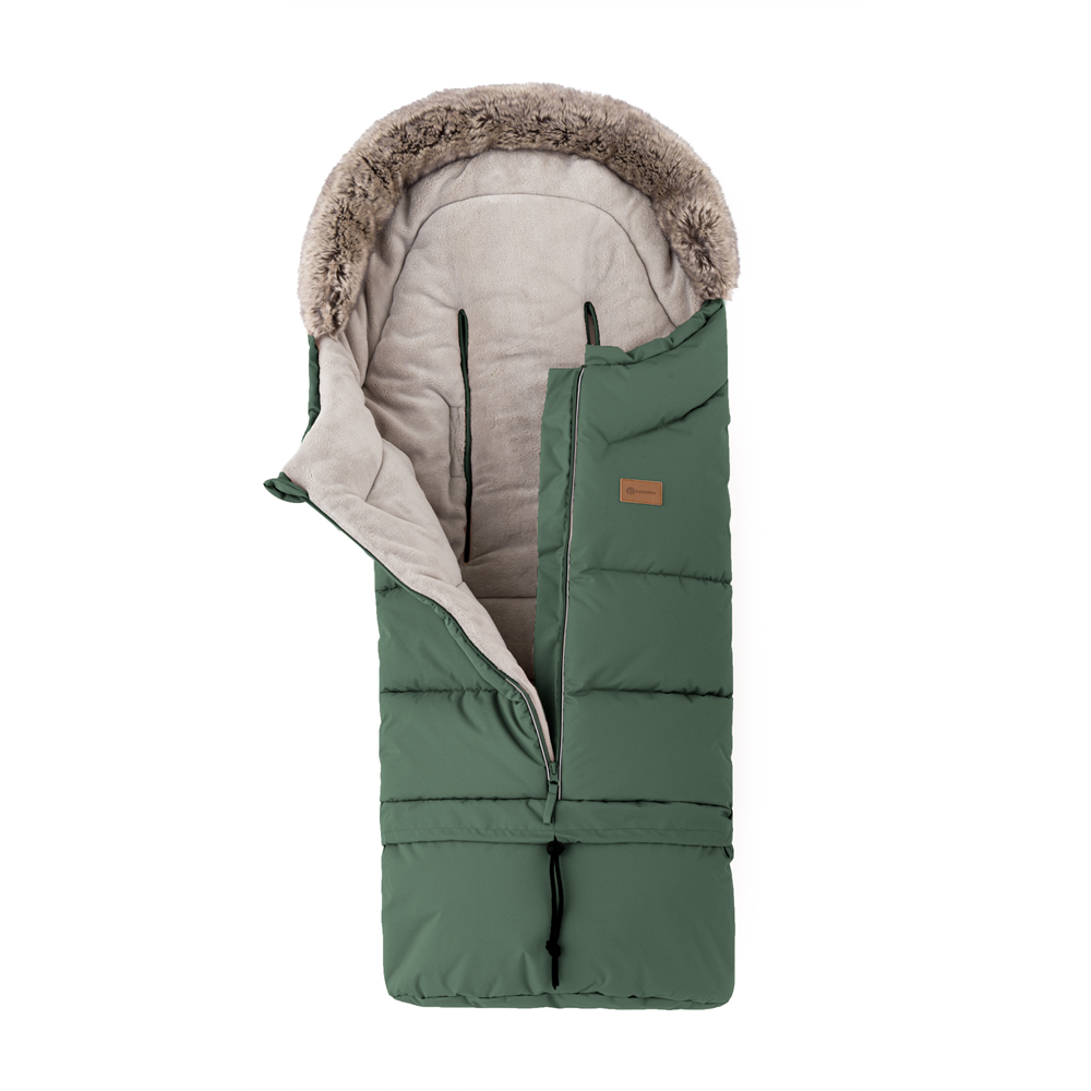 PETITE&amp;amp;amp;amp;amp;amp;amp;amp;amp;amp;amp;amp;amp;amp;amp;amp;amp;MARS Téli szett Arctic 4in1 bundazsák + kézmelegítő kesztyű babakocsira Furry Veritable Khaki