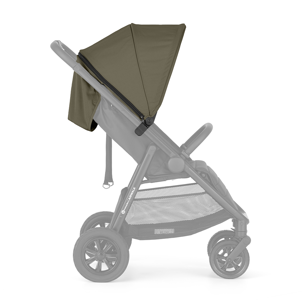 PETITE&amp;MARS Napfénytető+övvédő Airwalk Mature Olive