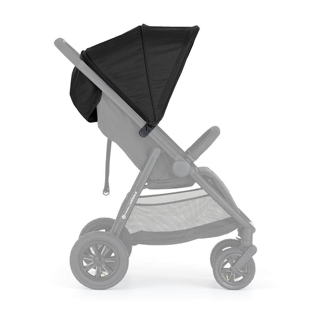 PETITE&amp;amp;amp;amp;MARS Napfénytető+övvédő Airwalk Perfect Black