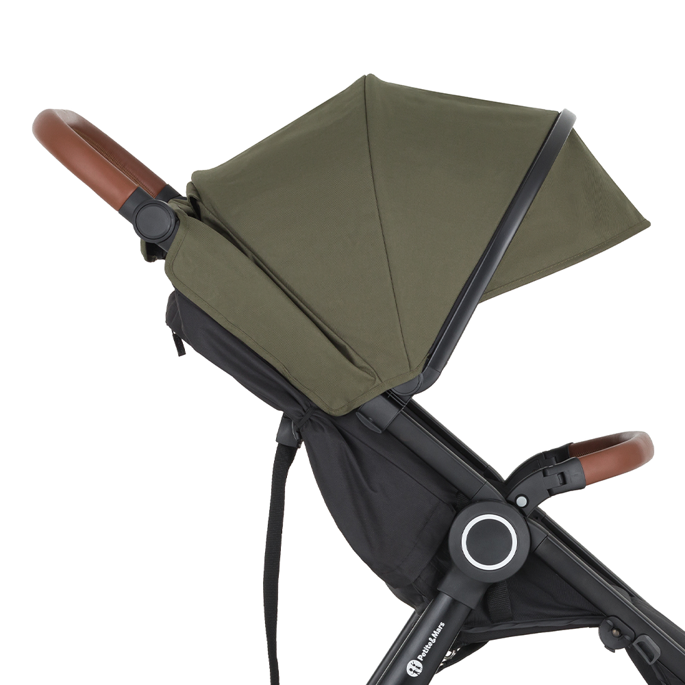 PETITE&amp;amp;amp;amp;amp;MARS Napfénytető+övvédő Street2 Mature Olive