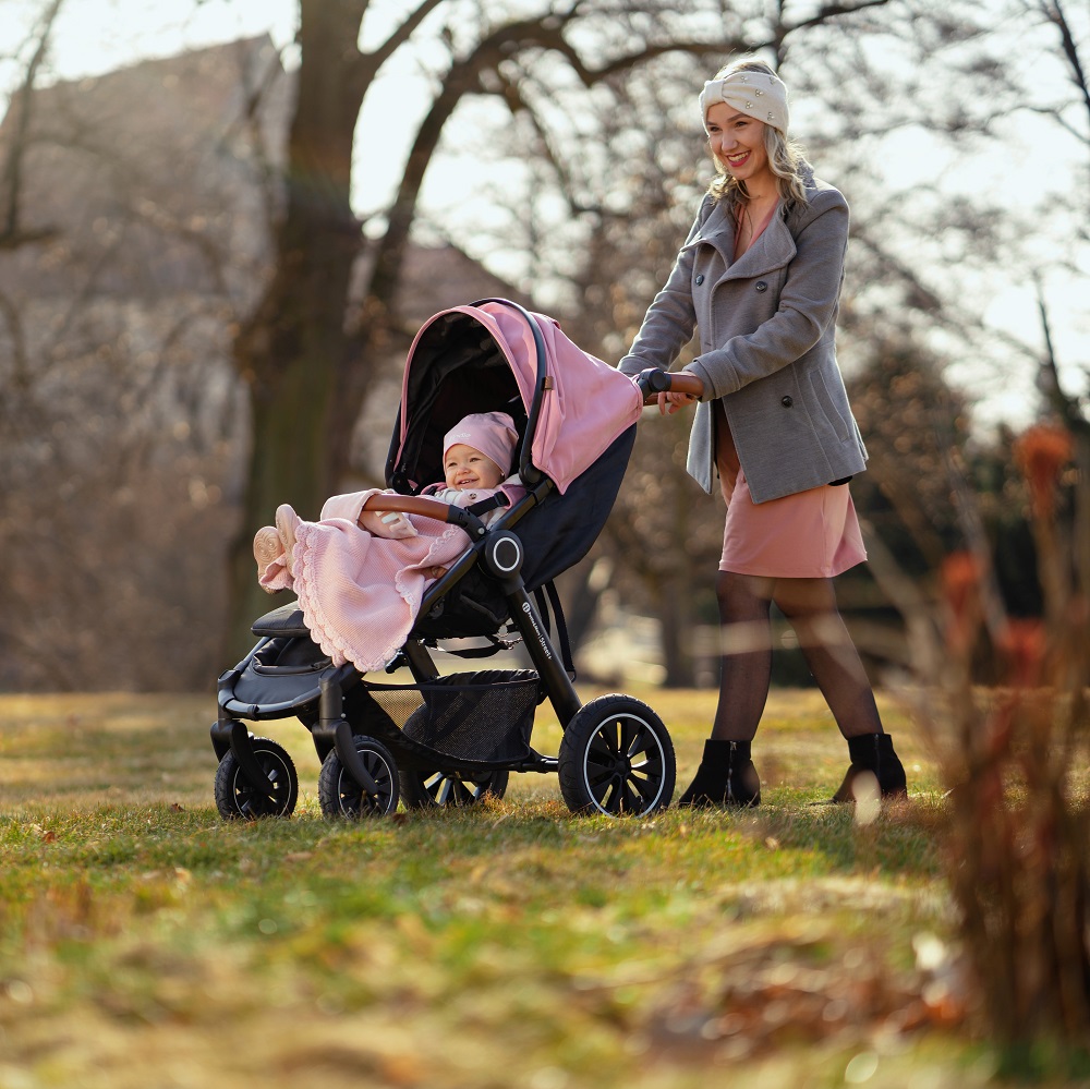 PETITE&amp;amp;amp;amp;amp;amp;MARS Napfénytető+övvédő Street+ Rose Pink