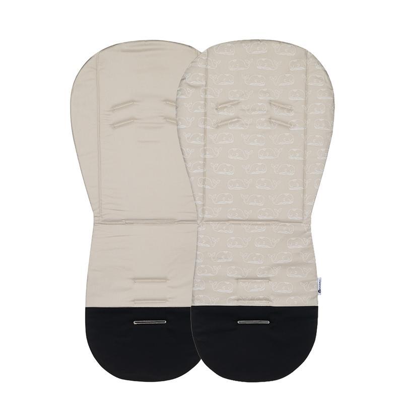 PETITE&amp;MARS Ülésbetét babakocsiba Foamy Beige Whale