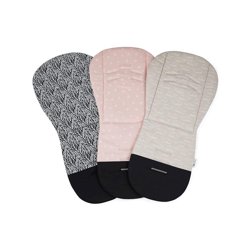 PETITE&amp;amp;amp;MARS Ülésbetét babakocsiba Foamy Beige Whale