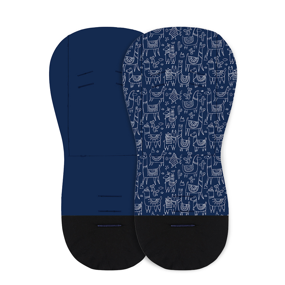 PETITE&amp;amp;amp;amp;amp;amp;MARS Ülésbetét babakocsiba Foamy Blue Lama