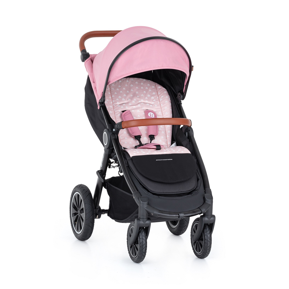 PETITE&amp;amp;amp;amp;amp;amp;amp;MARS Ülésbetét babakocsiba Foamy Pink Rainbow
