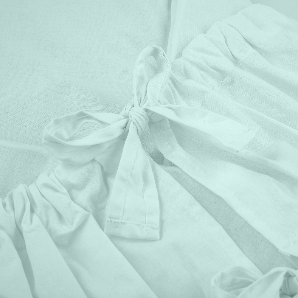 PETITE&amp;MARS Megkötős pólya Nurse tömör kókusz betéttel Frosted Mint 75x75 cm