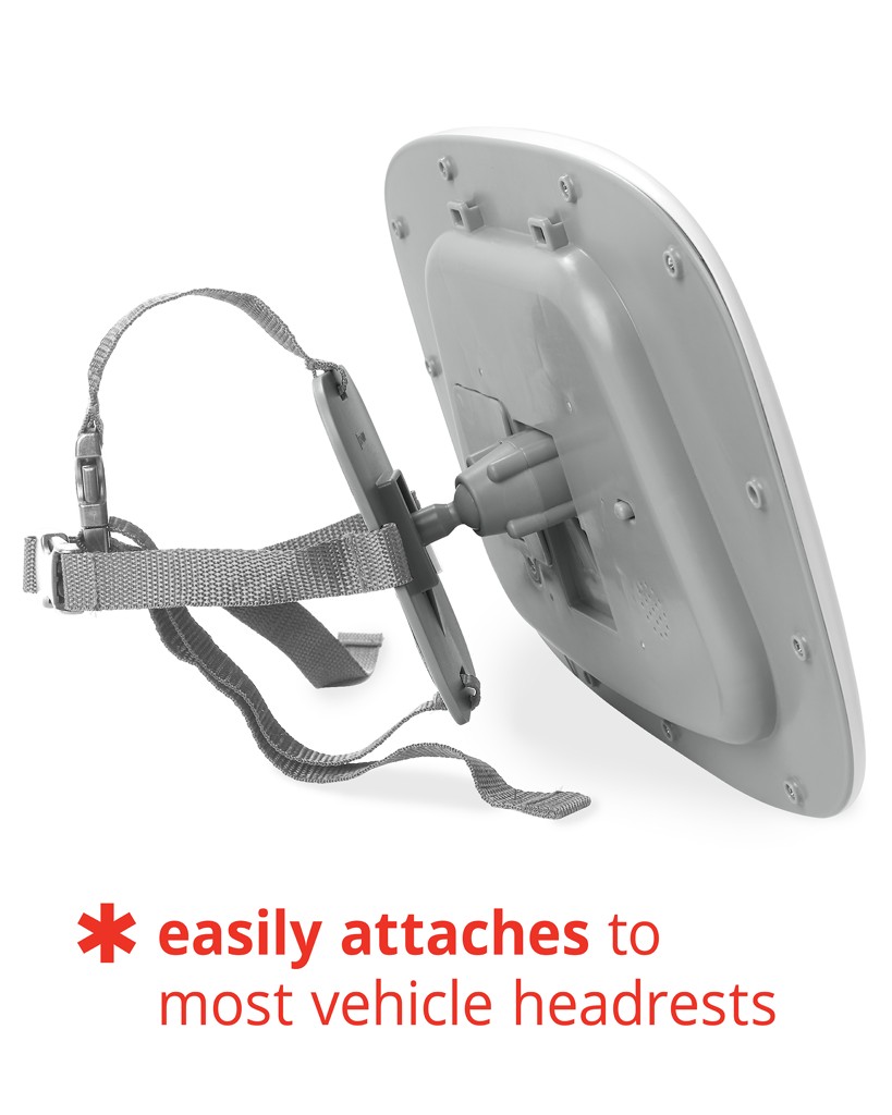 SKIP HOP Autós visszapillantó tükör fényekkel és hangokkal, Silver Lining Cloud