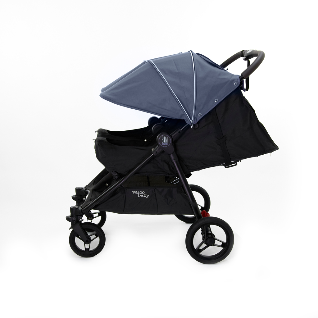 VALCO BABY Ikerbabakocsi Slim Twin Glacier