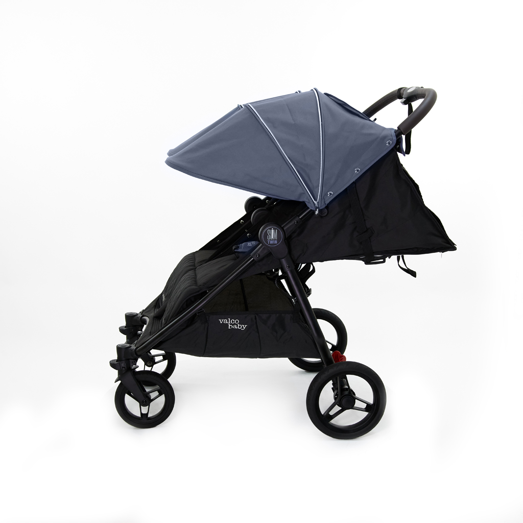 VALCO BABY Ikerbabakocsi Slim Twin Glacier