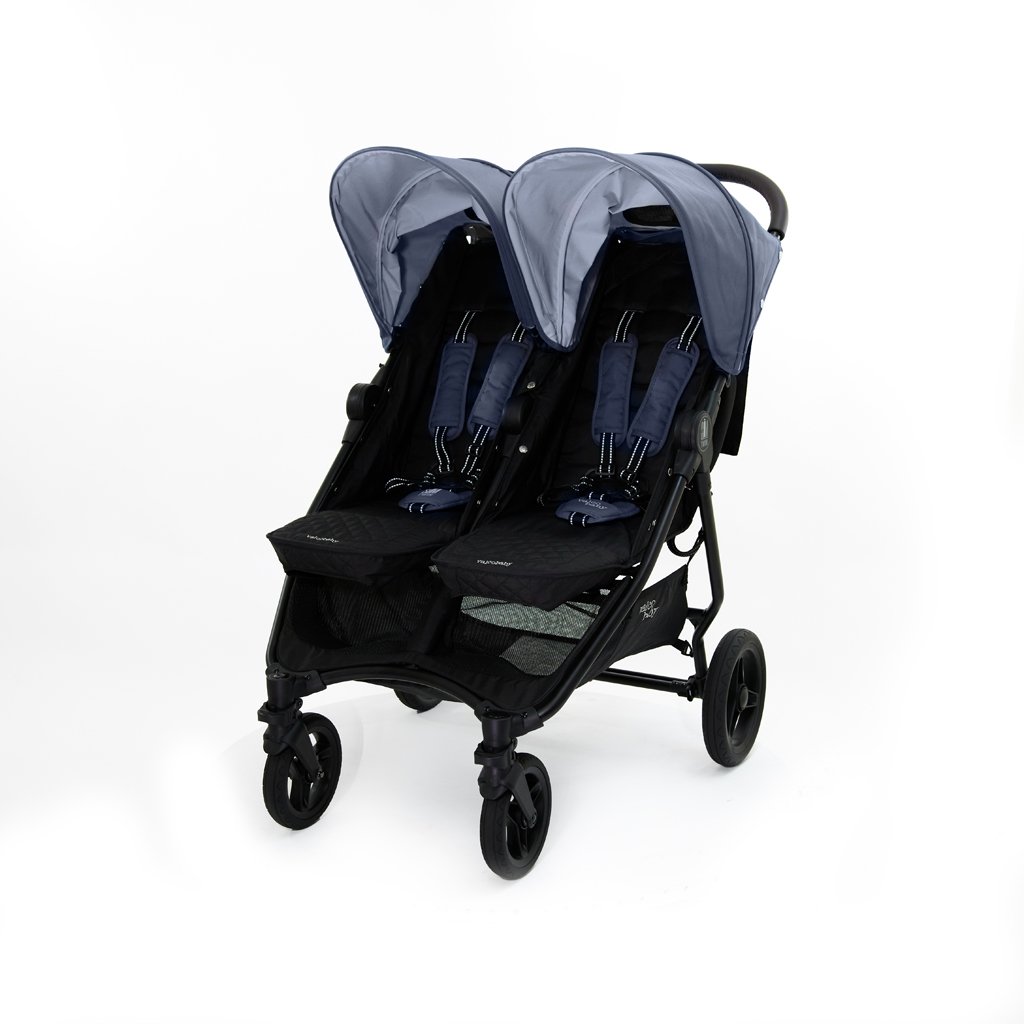 VALCO BABY Ikerbabakocsi Slim Twin Glacier