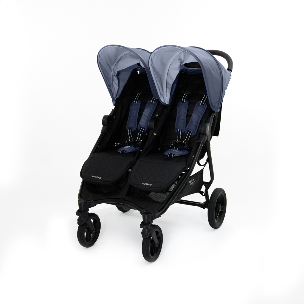 VALCO BABY Ikerbabakocsi Slim Twin Glacier