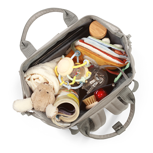 BABYONO Pelenkázó táska/hátizsák Modern Style bézs