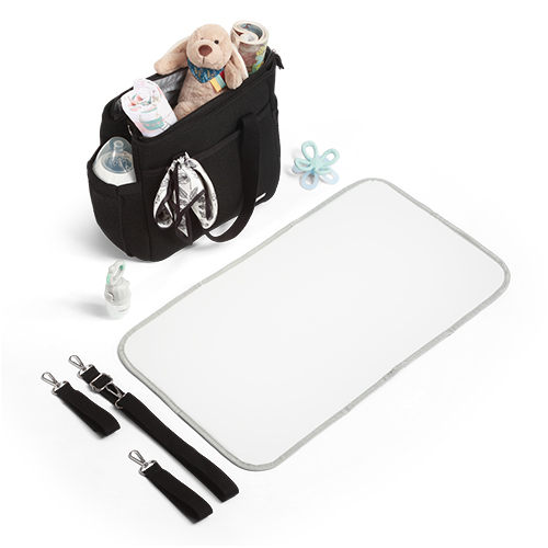 BABYONO Carmen pelenkázó táska - fekete