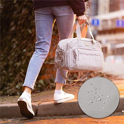 BABYONO Pelenkázó utazótáska 40x20x25 cm - szürke