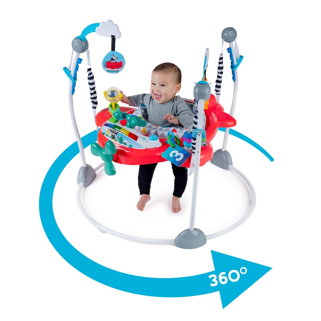 BABY EINSTEIN ugráló és aktív centrum 2in1 Ocean Explorers Airplane Adventure 6hó+ 12 kg-ig