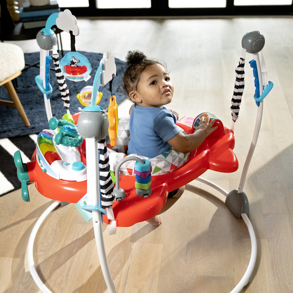 BABY EINSTEIN ugráló és aktív centrum 2in1 Ocean Explorers Airplane Adventure 6hó+ 12 kg-ig