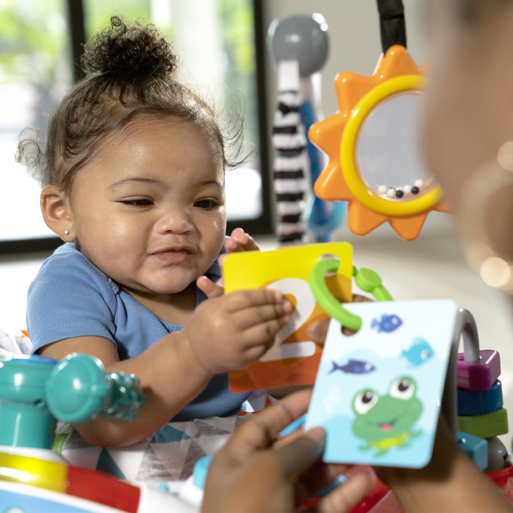 BABY EINSTEIN ugráló és aktív centrum 2in1 Ocean Explorers Airplane Adventure 6hó+ 12 kg-ig