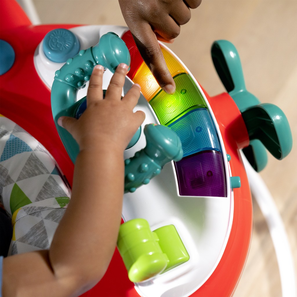 BABY EINSTEIN ugráló és aktív centrum 2in1 Ocean Explorers Airplane Adventure 6hó+ 12 kg-ig