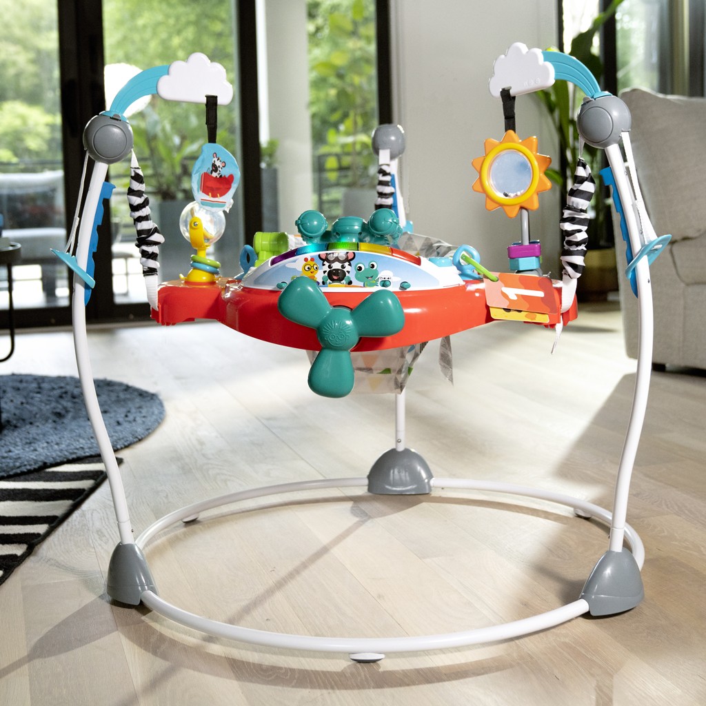 BABY EINSTEIN ugráló és aktív centrum 2in1 Ocean Explorers Airplane Adventure 6hó+ 12 kg-ig