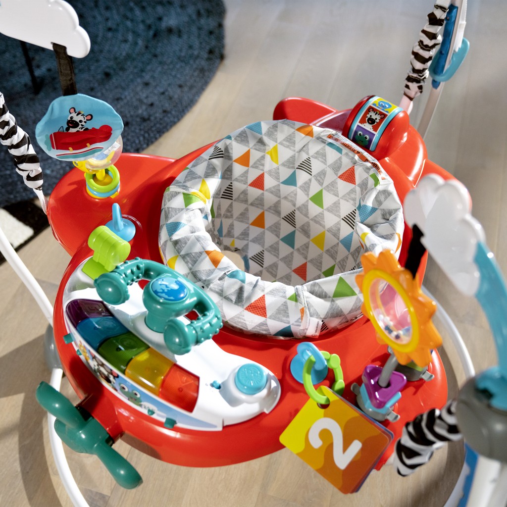 BABY EINSTEIN ugráló és aktív centrum 2in1 Ocean Explorers Airplane Adventure 6hó+ 12 kg-ig