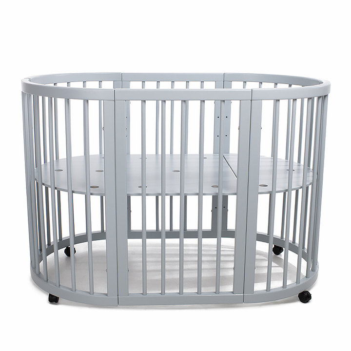 MIMIKO Kerek babaágy 9 az 1-ben Round Grey