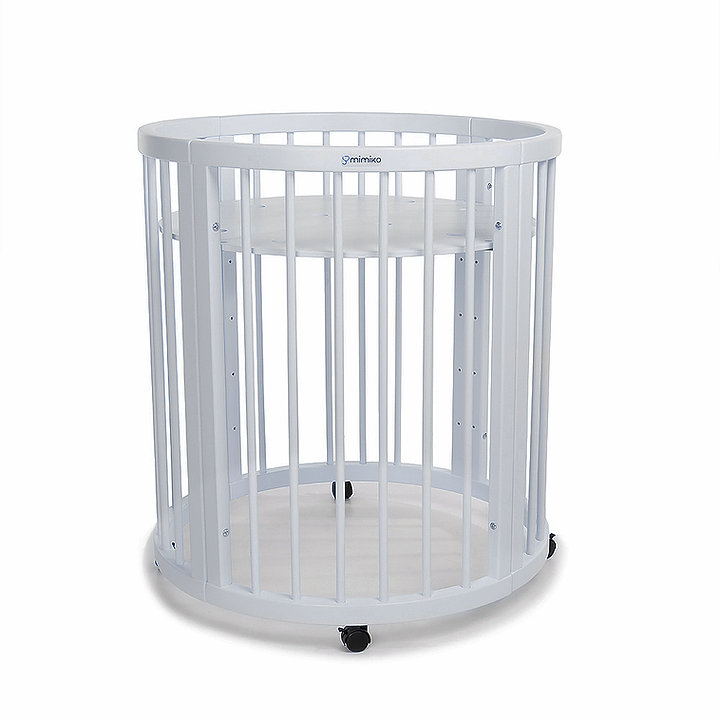 MIMIKO Kerek babaágy 9 az 1-ben Round Grey