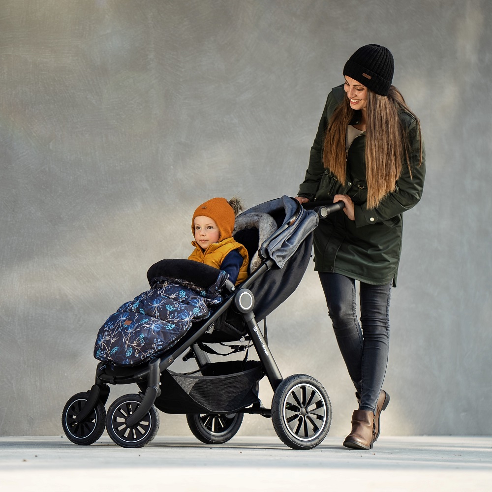 PETITE&amp;amp;MARS  Bundazsák Comfy 4in1 Forever Black