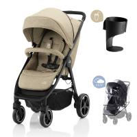 Britax Römer B-AGILE R + esővédő és pohártartó
