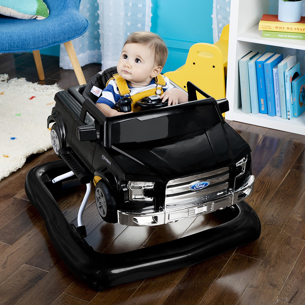 BRIGHT STARTS Járóka 4 az 1-ben Ford F-150 Agate Black 6 hónapos kortól, 12 kg