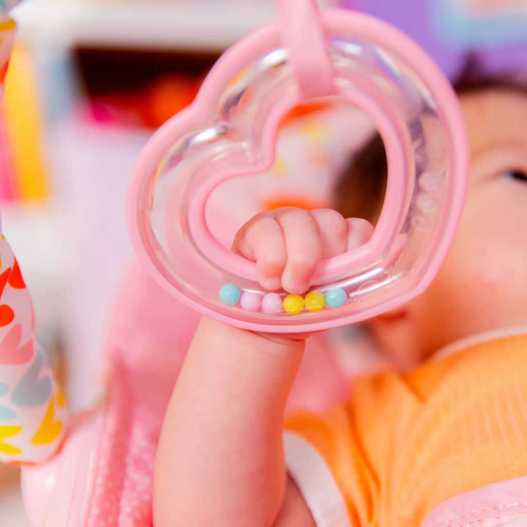 BRIGHT STARTS Rezgő pihenőszék Fancy Fantasy™ 0m+ 9kg-ig