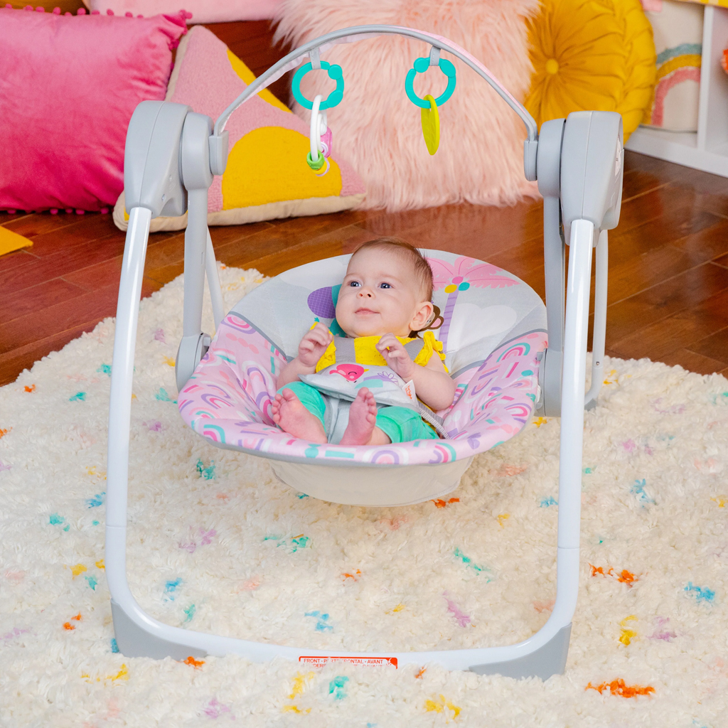 BRIGHT STARTS Pink Paradise™ dallamos hinta 0m+ 9kg-ig
