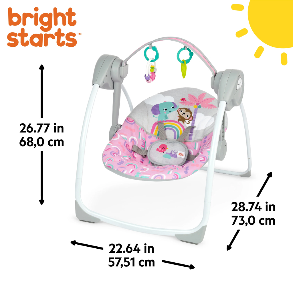 BRIGHT STARTS Pink Paradise™ dallamos hinta 0m+ 9kg-ig